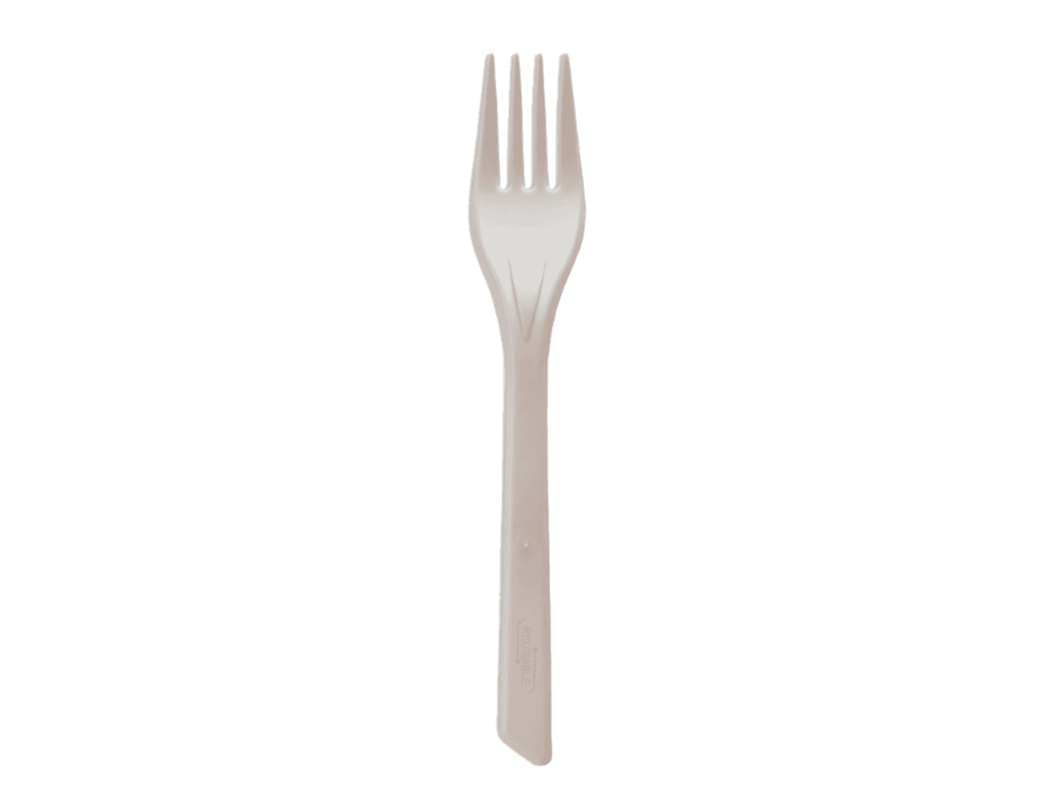 Gabel aus Kunststoff Länge 176 mm, sand