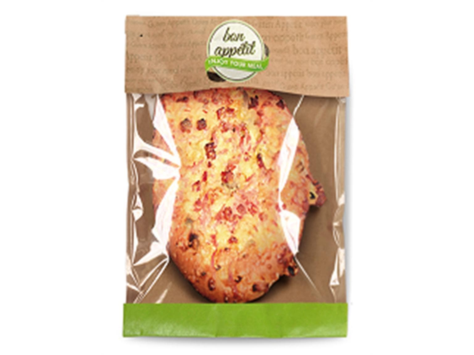 Snack Range Loc Bag Razor, 17 x 24.5 cm Kraft braun fettdicht + Sichtfenster aus