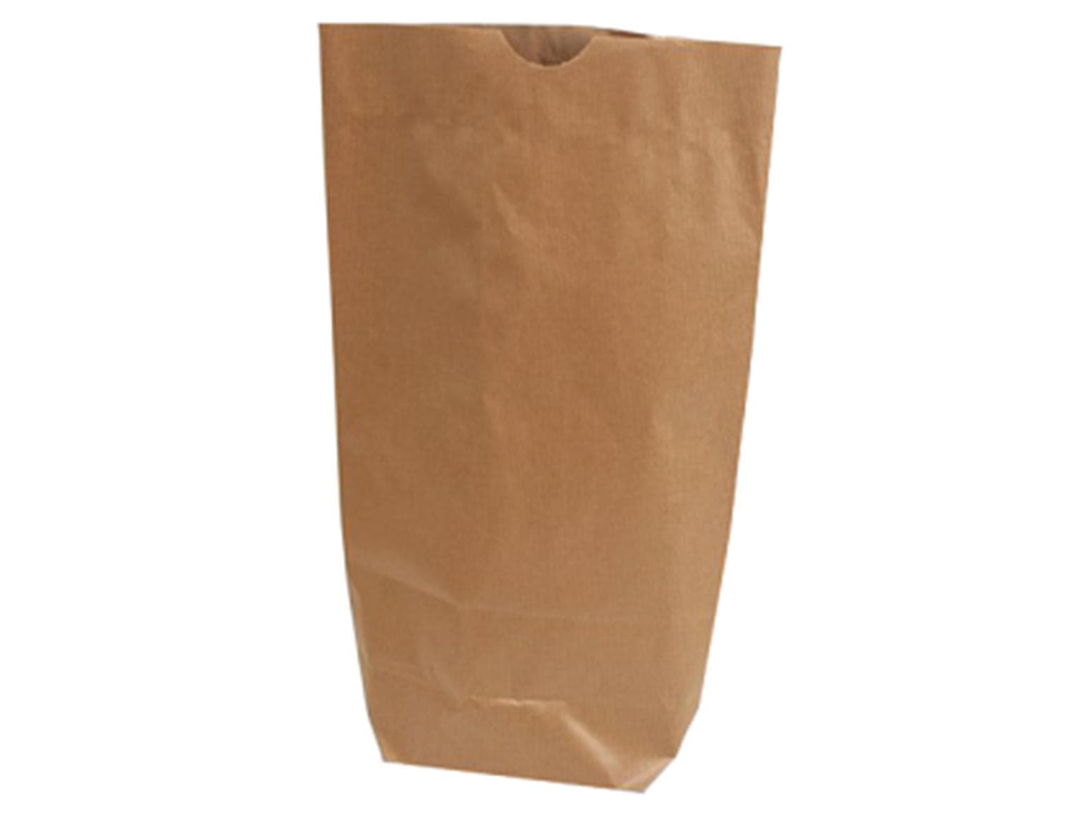 Kreuzbodenbeutel Kraft braun enggerippt 60 gm2, 14 x 21 cm, 0.5 kg, unbedruckt,