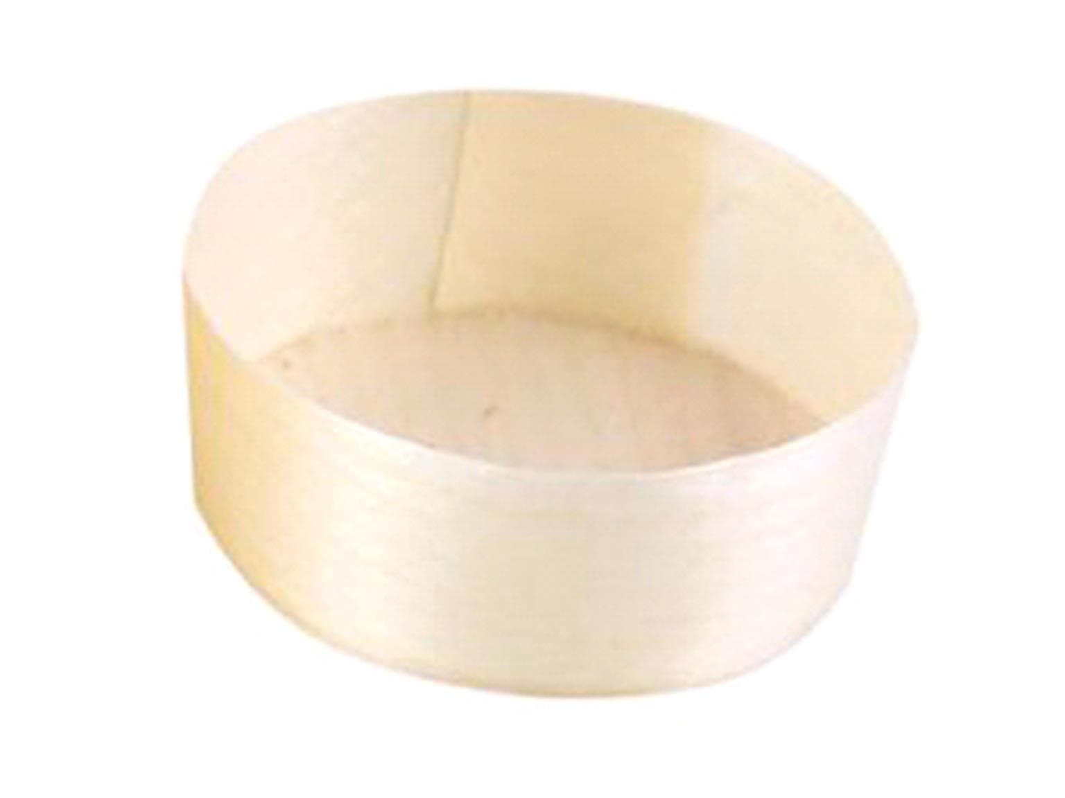 Schale aus Pinienholz rund, ø 5 cm, Höhe 2 cm, natur