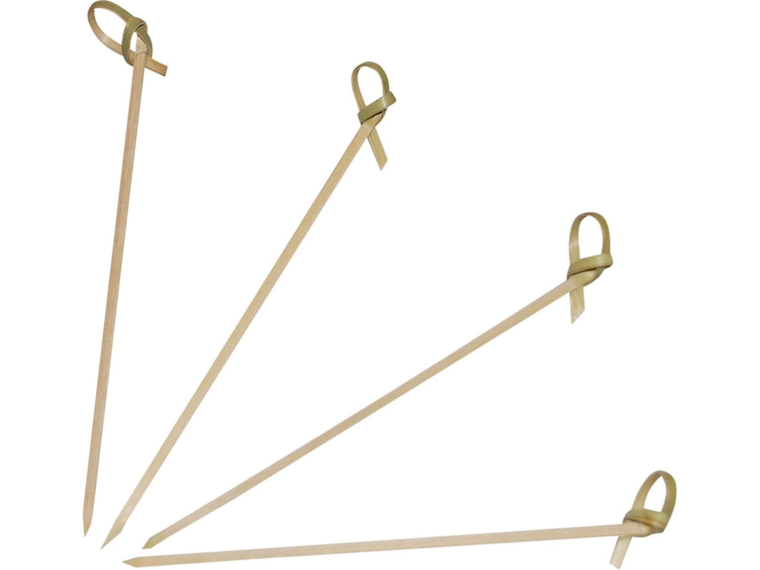 Bambus-Fingerfoodspiess LOOP, 9 cm, ø 3 cm