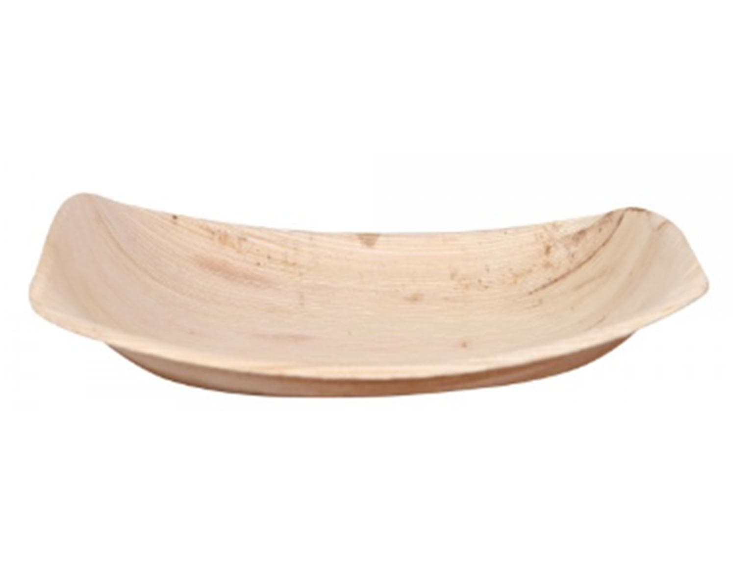 Palmblatt Schale eckig, 20 x 15 x 3 cm 400 ml