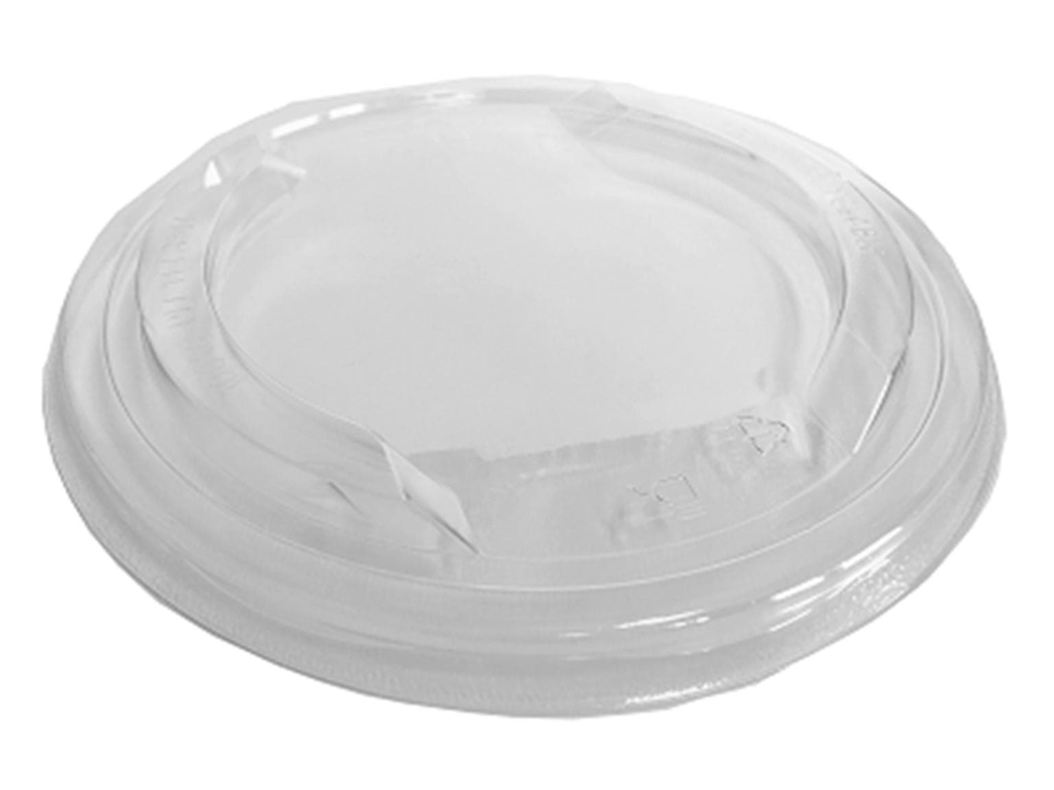 Deckel aus rPET transparent, ø 120 mm, passend zu Feinkostbecher Art. 431508,