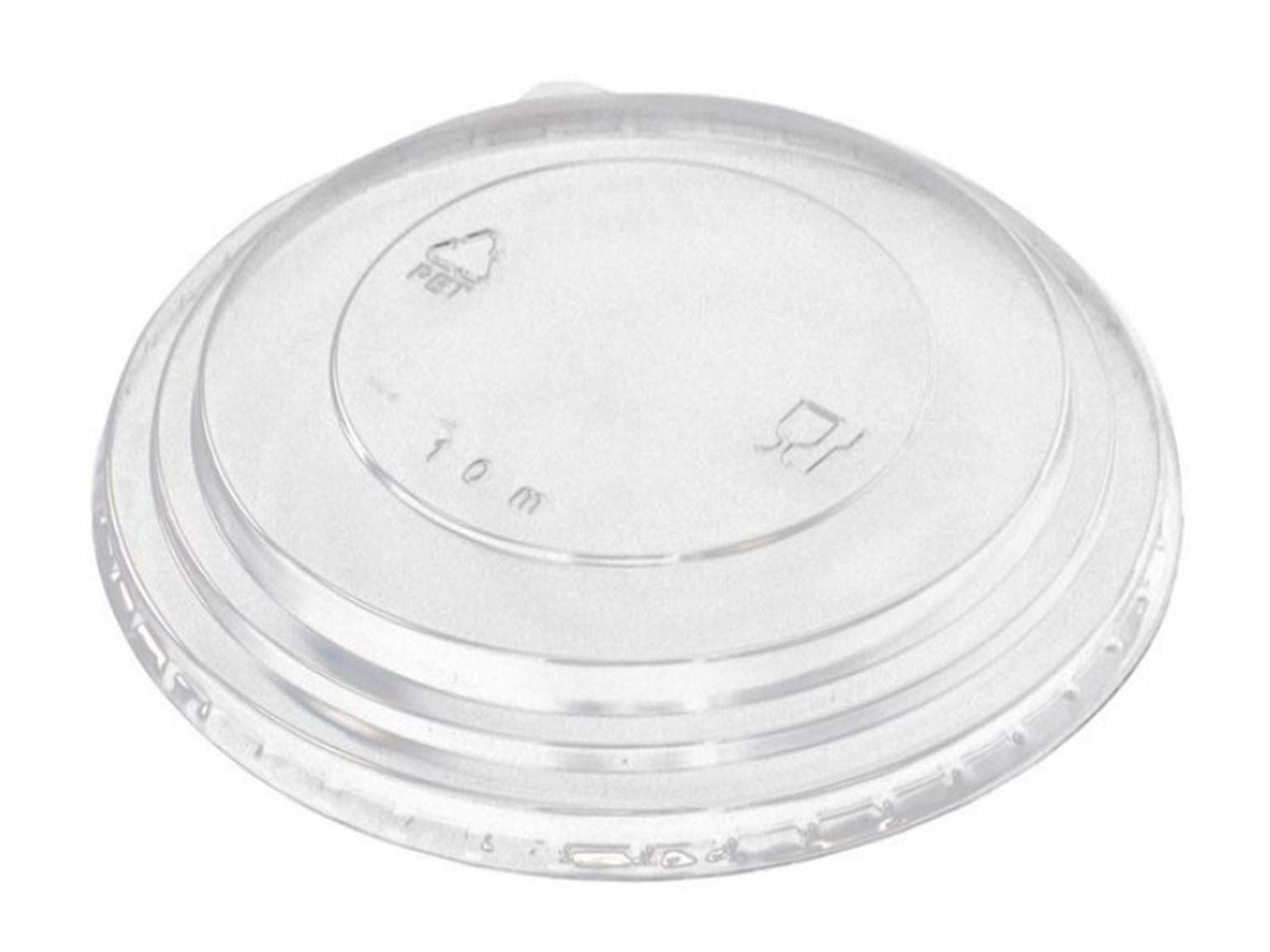 Deckel aus rPET transparent, ø 150 mm, passend zu Salatschale Art. 461761,