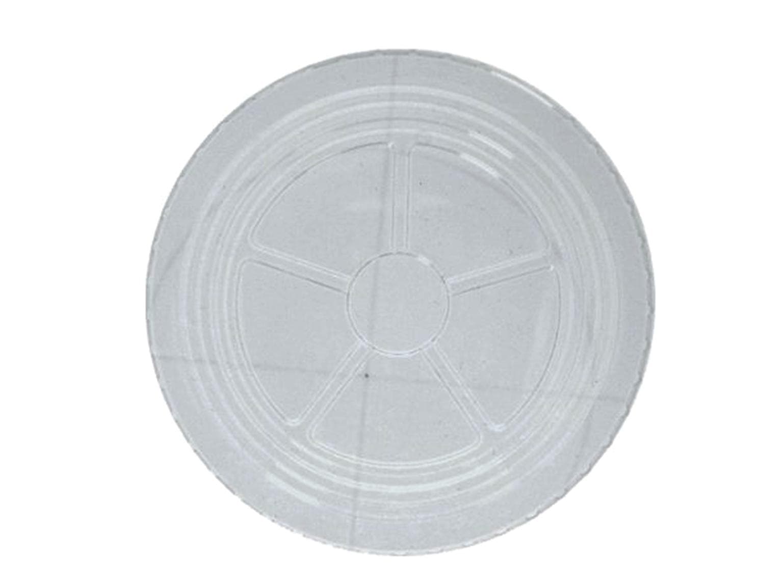 Flachdeckel aus PET transparent, recycelbar, passend zu Eisbecher 390 ml