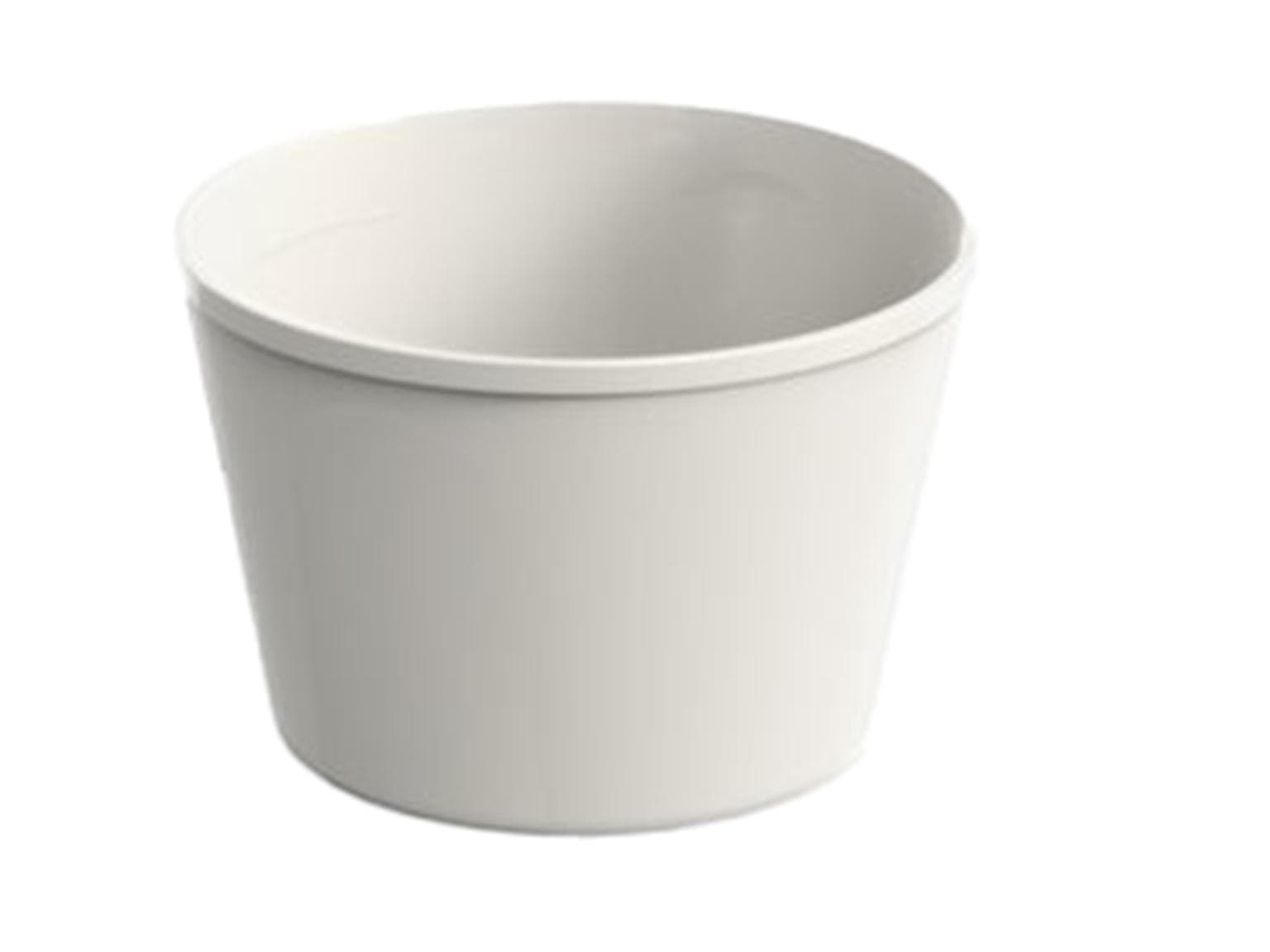 Multi Becher mit Deckel, 480 ml, crèmeweiss, Ø 120 x 80 mm