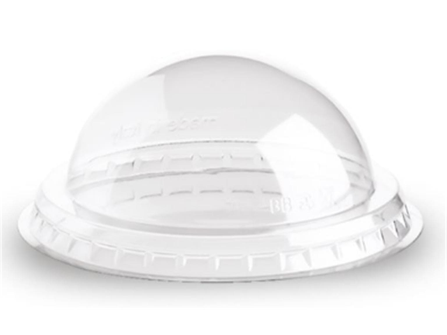 Dom-Deckel aus rPET transparent, ø 94 mm passend zu Eisbecher 250 cc + 290 cc