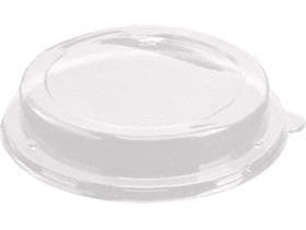 Dom-Deckel aus PET transparent, recycelbar, passend zu Salatschalen aus