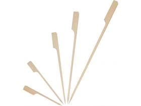 Bambus-Fingerfoodspiess FLAG, 18 cm natur