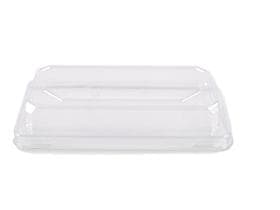 Deckle zu Sushi-Schale PET, 165 x 95 x 30mm, transparent