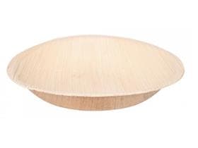 Palmblatt Schale rund, ø 18 cm, Höhe 3.5 cm