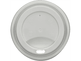 Deckel zu Kaffeebecher aus Kunststoff Ø 80 mm, weiss