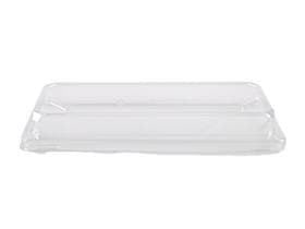 Sushi-Schale mit separatem Deckel PET, 115 x 55 x 20mm, transparent
