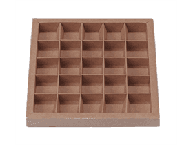 Fensterbox Nr. 12, Kraft 166/166/19mm, aufgerichtet geliefert