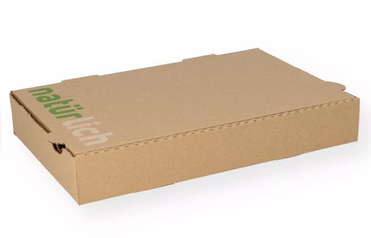 Pinsakarton 32 x 22 x 5 cm, E-Welle, braun, Modell Francia,