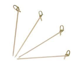 Bambus-Fingerfoodspiess LOOP, 15 cm, ø 3 cm