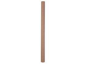 Papiertrinkhalme gerade, für Bubble Tea, Ø12 mm, Länge 197 mm, braun einfarbig