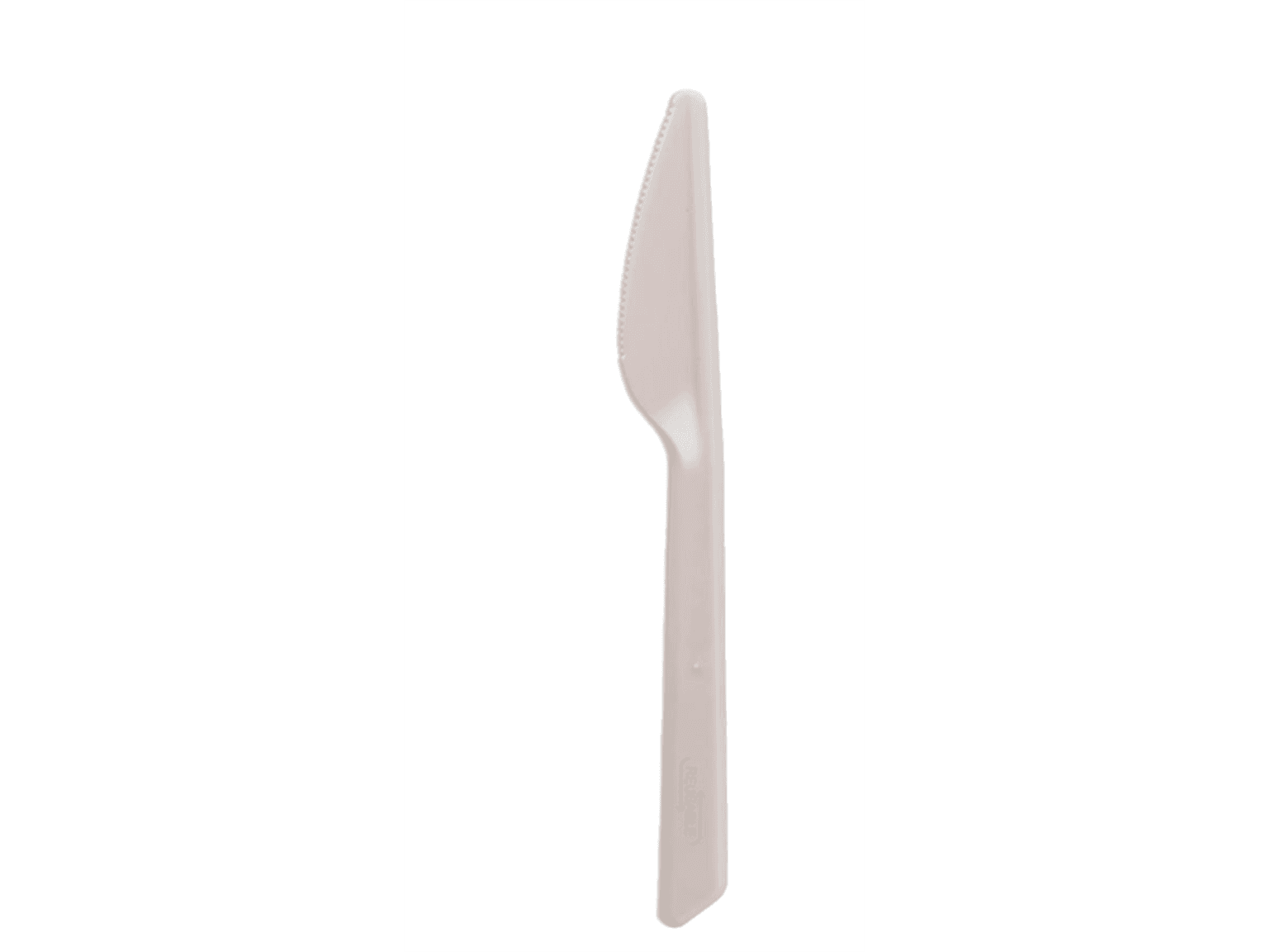 Messer aus Kunststoff Länge 176 mm, sand