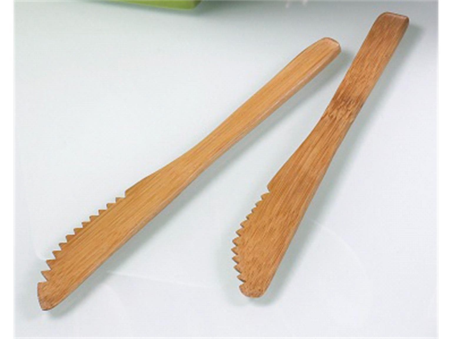 Messer aus Bambus, Länge 14 cm, natur