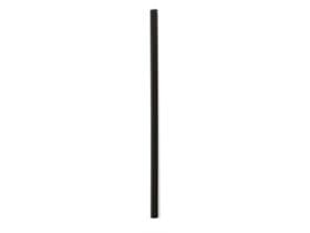 Trinkhalme gerade, aus Biokunststoff, ø 6.8 m, Länge 156 mm, Farbe schwarz