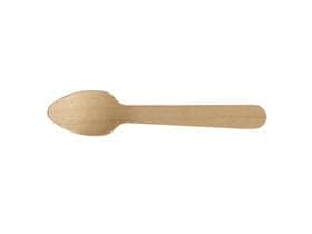 Holz-Kaffeelöffel aus Birke Länge 11 cm
