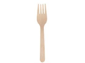 Kuchengabel Birkenholz, Länge: 11.5 cm, FSC 100%, geschmacksneutral,