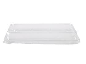 Deckle zu Sushi-Schale PET, 225 x 98 x 30mm, transparent