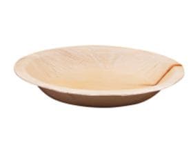 Palmblatt Platte rund, ø 20 cm, Höhe 2.5 cm