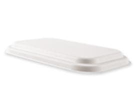 Deckel aus bagasse 220 x 147 x 20 mm biologisch abbaubar & kompostierbar