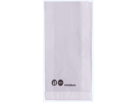 Seitenfaltenbeutel OVENBAG, weiss 170 x 40 x 260 mm, hitzebeständig