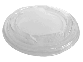 Deckel aus PP transparent, ø 150 mm passend zu Salatschale Kraft braun,