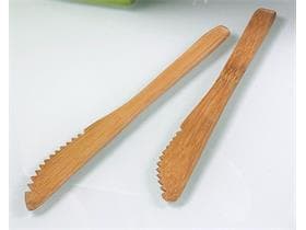Messer aus Bambus, Länge 14 cm, natur