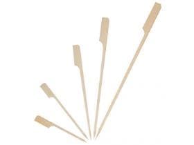 Bambus-Fingerfoodspiess FLAG, 20 cm natur