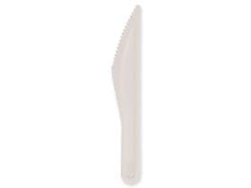 Messer aus Karton, Länge 15.5 cm, weiss, stabil, geschmacksneutral,