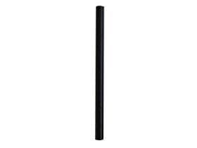 Papiertrinkhalme gerade, für Bubble Tea, Ø12 mm, Länge 197 mm, schwarz einfarbig