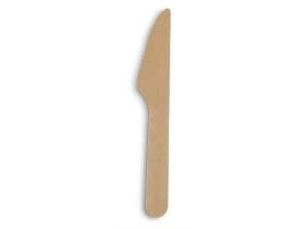 Messer aus Karton, Länge 16.5 cm, braun, stabil, geschmacksneutral,