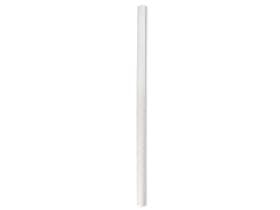 Papiertrinkhalme gerade, ø 8 mm, Länge 200 mm, Farbe uni weiss