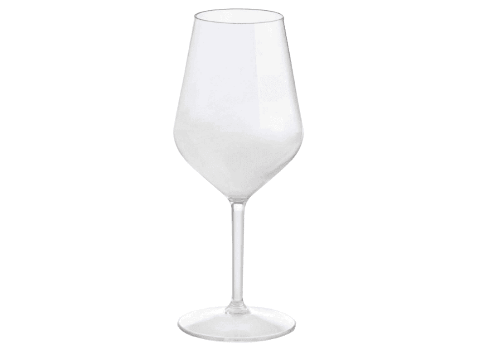 Weinglas aus Kunststoff, 4 dl Ø 90 mm, Höhe 215 mm, transparent