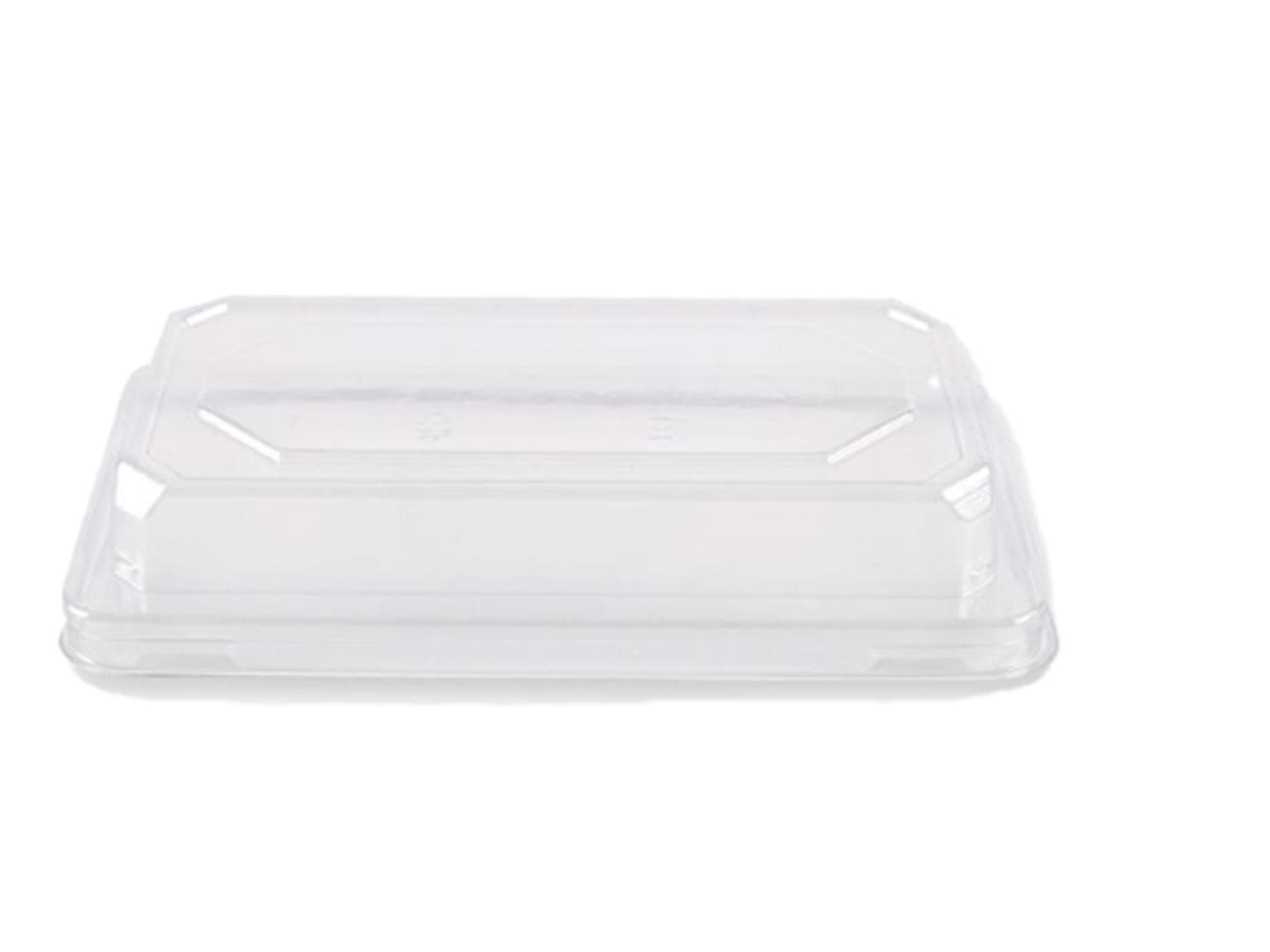 Deckle zu Sushi-Schale PET, 220 x 138 x 30mm, transparent