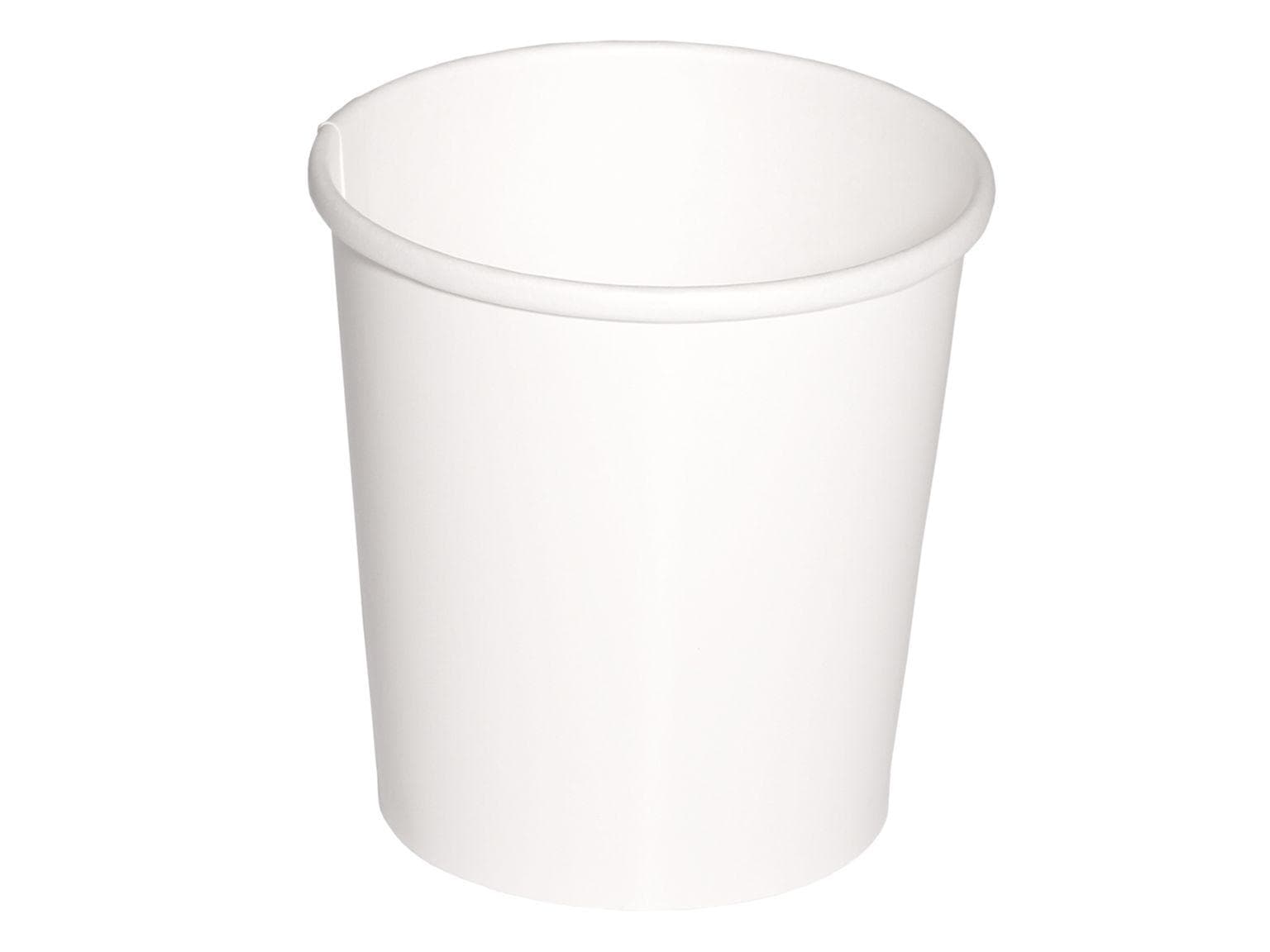 Suppencontainer aus Karton weiss, 473 ml passender Deckel (Art. 43680+43684) muss