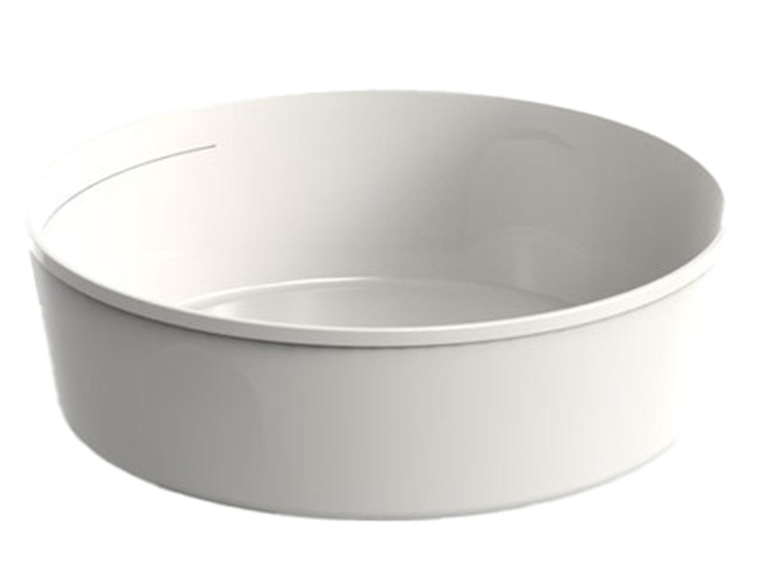 Schale rund mit Deckel, 1200 ml Ø 200 x 60 mm, crèmeweiss
