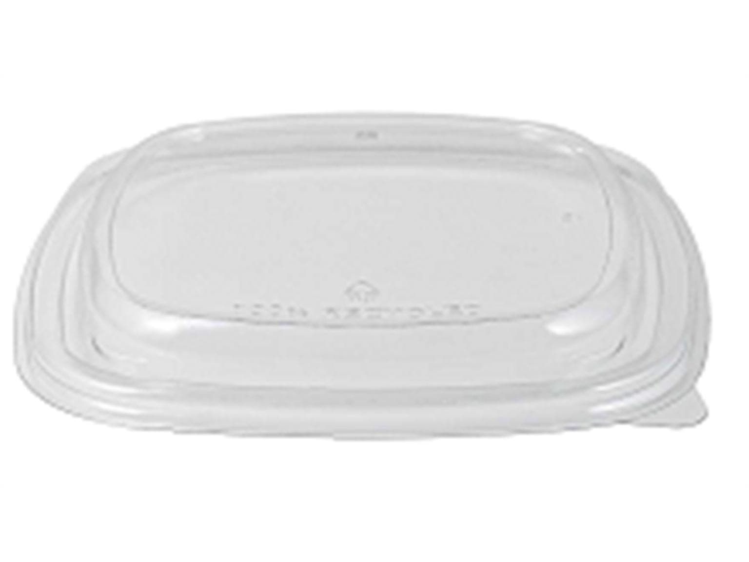 Deckel aus PET transparent, passend zu Schale aus Karton quadratisch,