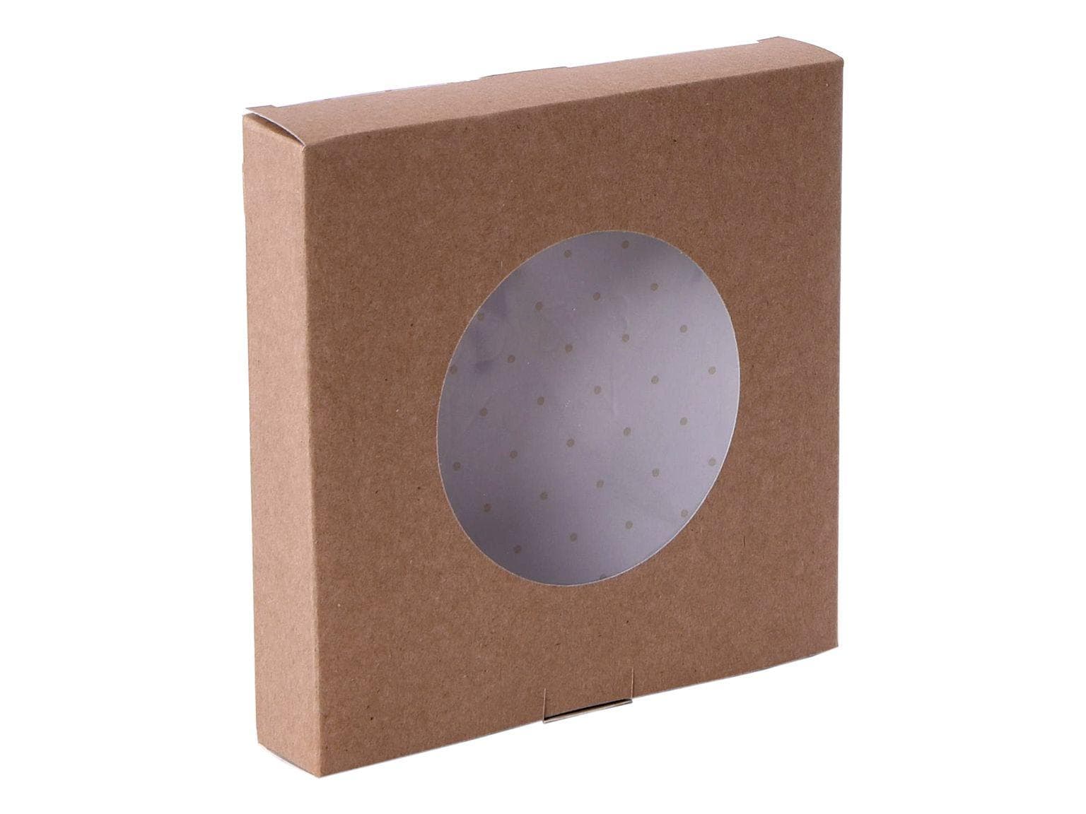 Tortenschachtel 30 x 30 x 5 cm, Eco Life naturbraun, unbedruckt