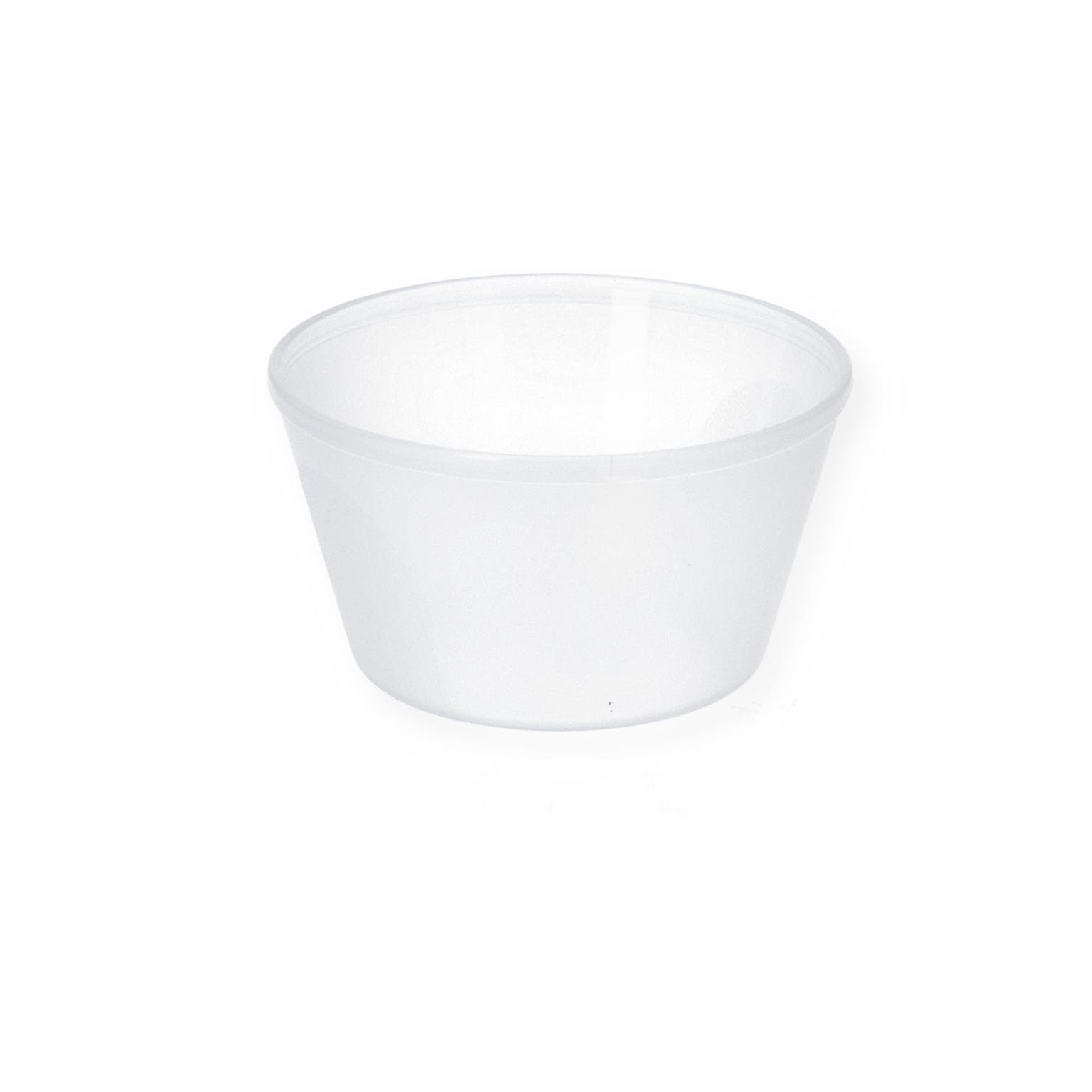 Eisbecher, 250 ml, Ø 100 mm Höhe 55 mm, aus Kunststoff, gefrostet